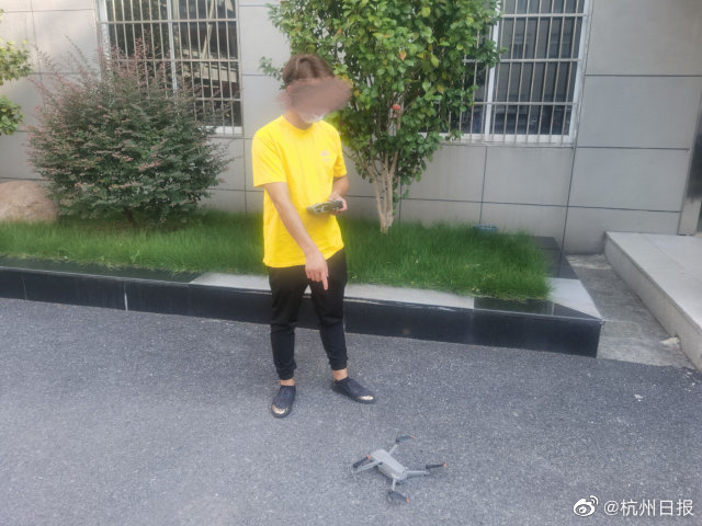 杭州男子网上发了几条无人机视频，被派出所传唤处罚