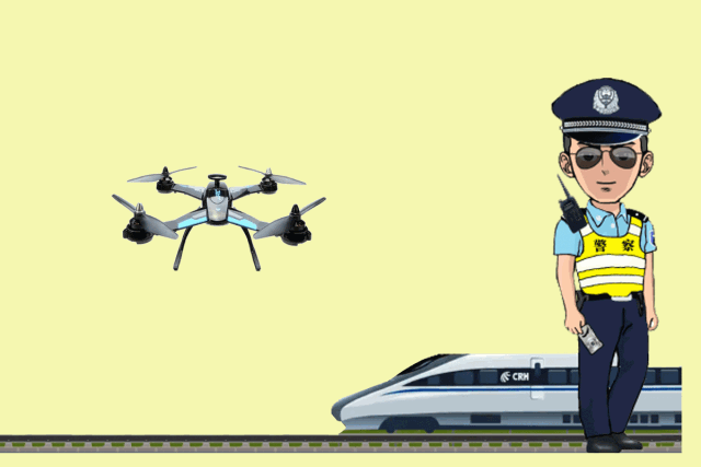 ​南昌铁路公安，非法放飞无人机已处罚103起！