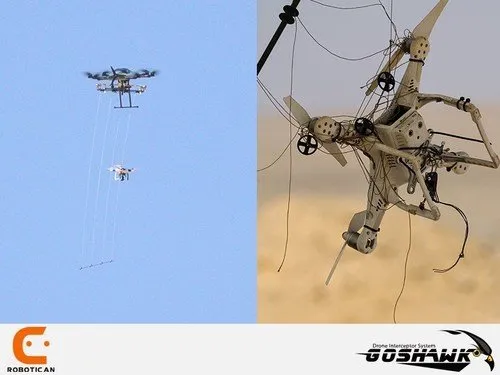 Goshawk无人机拦截系统成功完成“安全卫士”任务