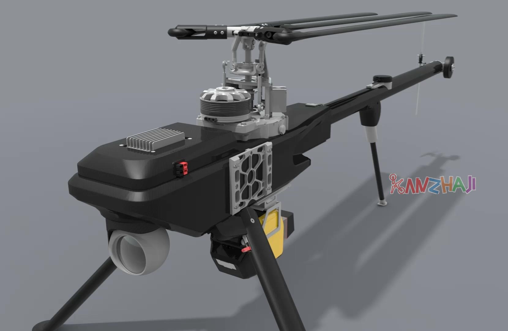 AeroVironment发布VAPORE 55 MX无人直升机