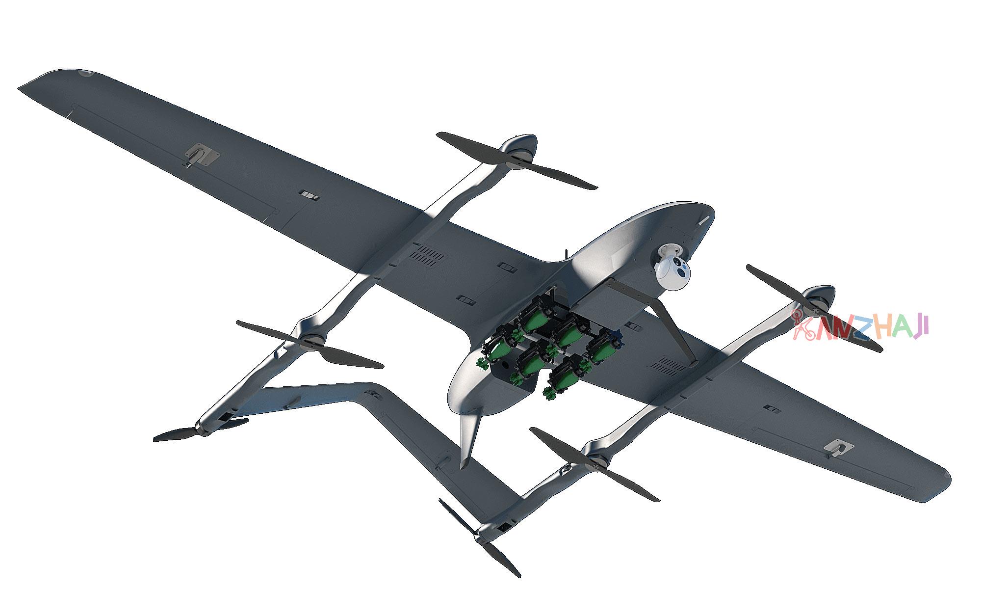 LoongUAV小型军用无人轰炸机亮相2022珠海航展