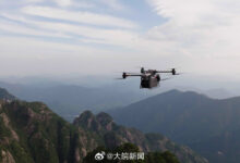 黄山景区：无人机送水上山了！